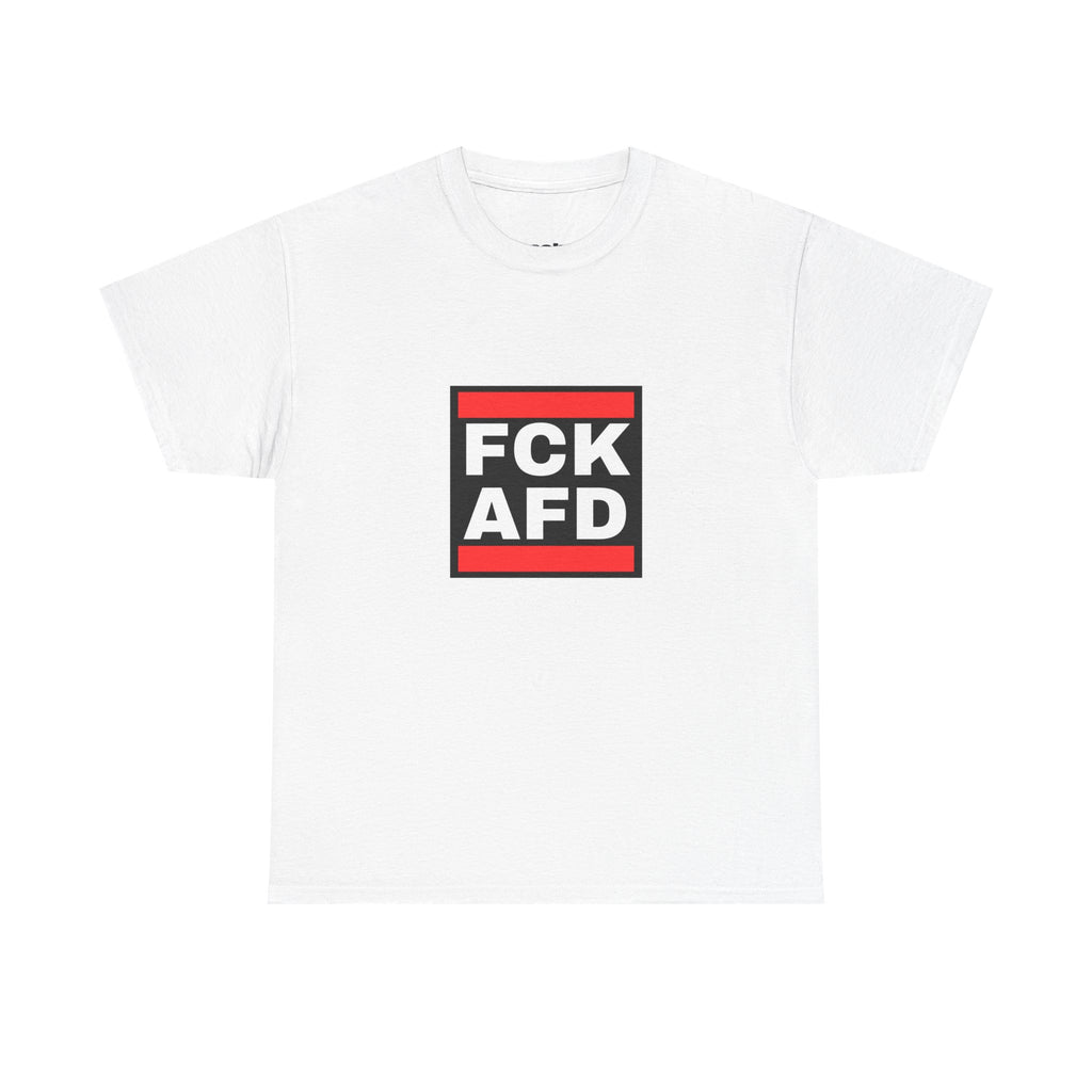 Graphic Tee — "FCK AFD" Protest T‑Shirt (Bold Red & Black Design)