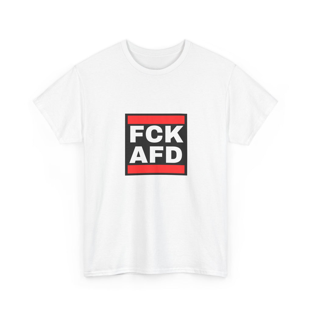 Graphic Tee — "FCK AFD" Protest T‑Shirt (Bold Red & Black Design)