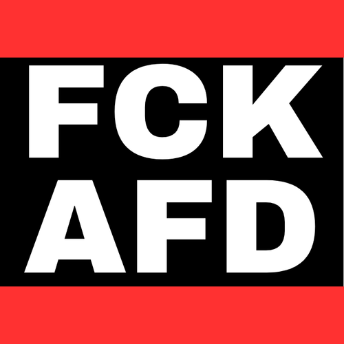 FCK AFD Sticker – Antifaschistisches Statement setzen!