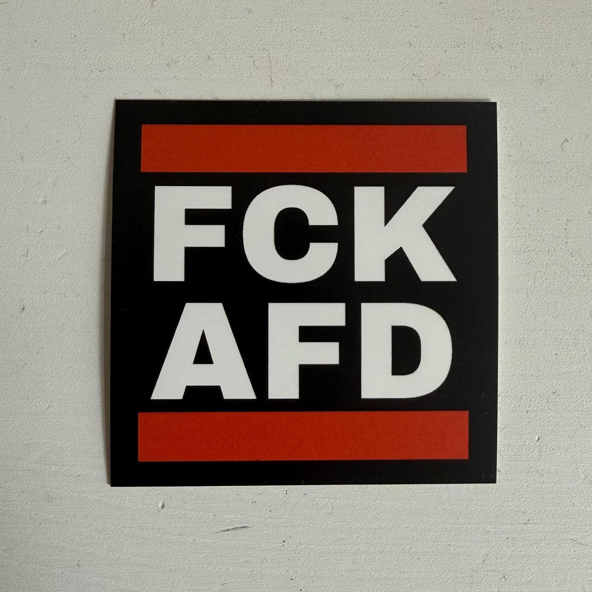 FCK AFD Sticker – Klare Kante zeigen!