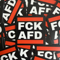 FCK AFD Sticker – Klare Kante zeigen!