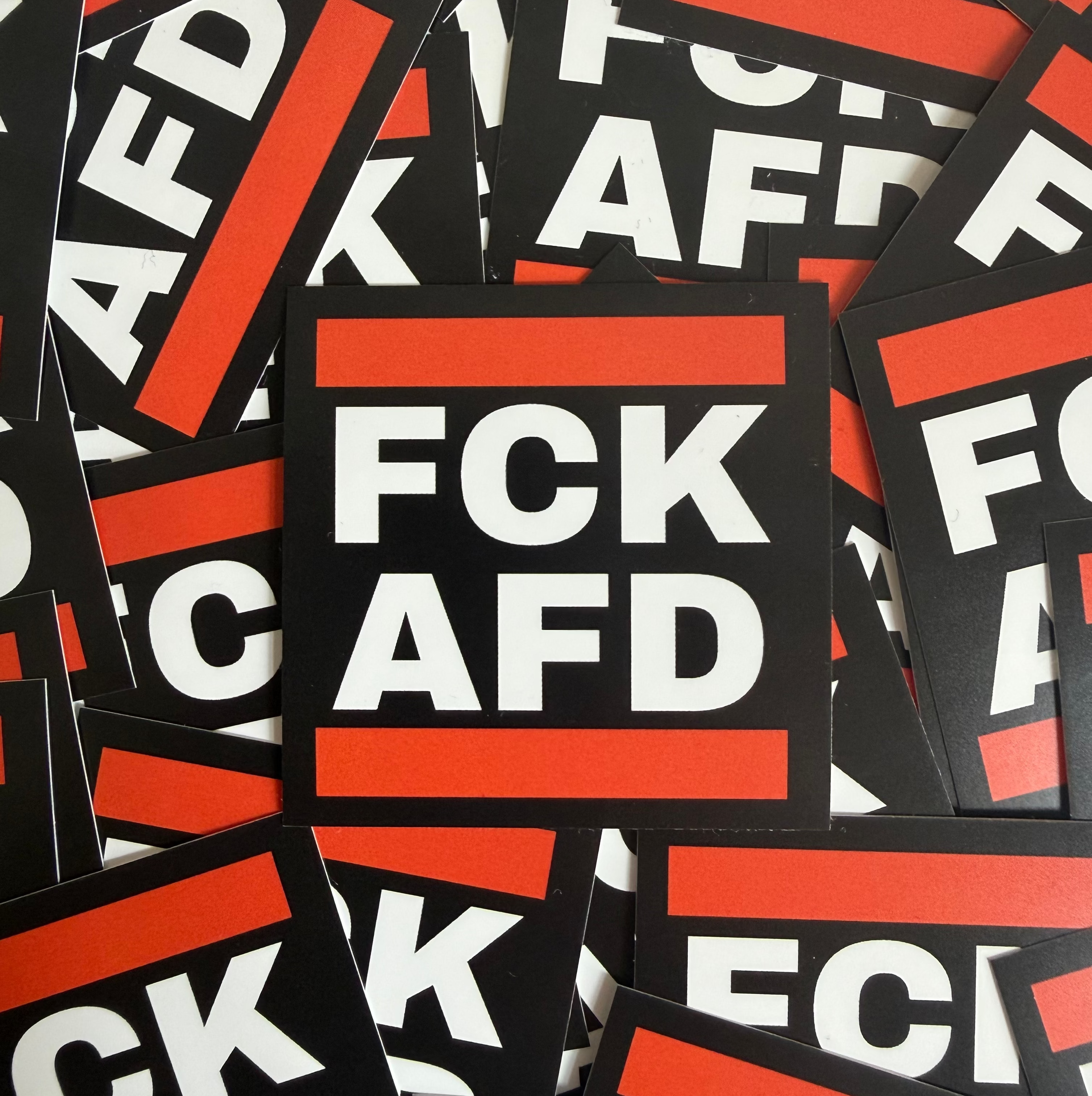 FCK AFD Sticker – Klare Kante zeigen!