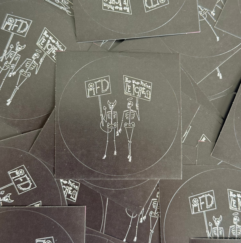 AfD? Nur über meine Leiche! – Sticker