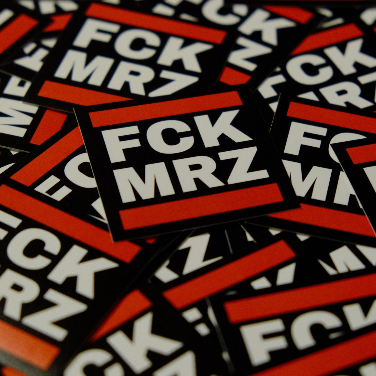 FCK MRZ Sticker – viele Sticker